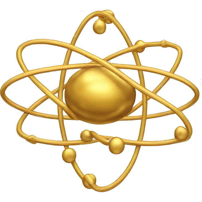 gold atom emoji