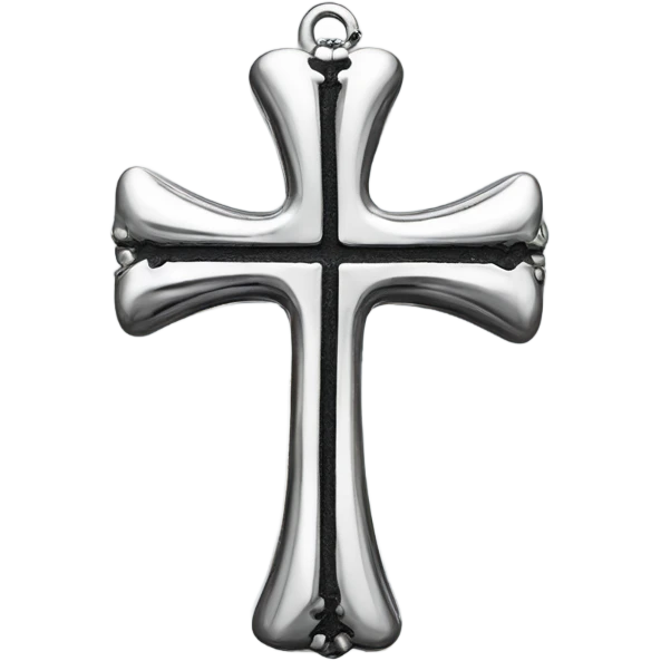 chrome hearts cross emoji
