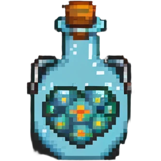 Magic potion bottle emoji
