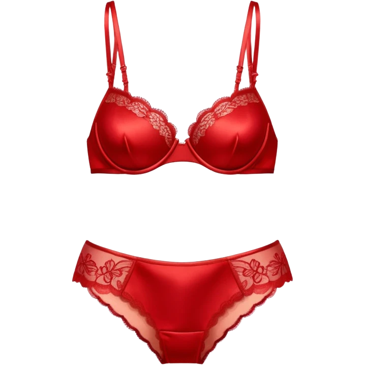 Red lingerie emoji