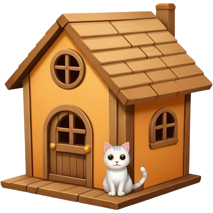 cat house emoji
