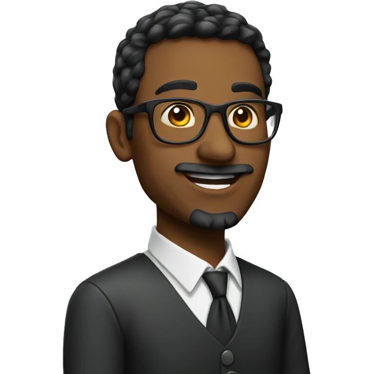 English teacher with a blackboard emoji