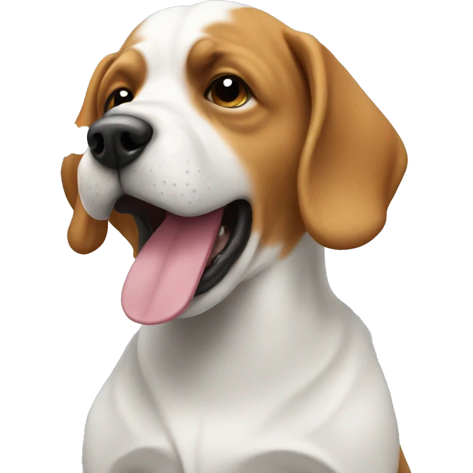 Dog having a vape  emoji