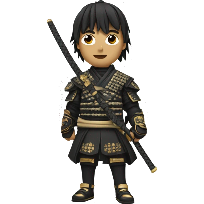 rockstar medal samurai emoji