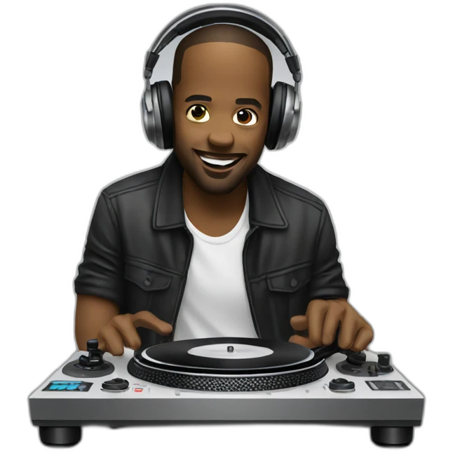 DJ turntables  emoji