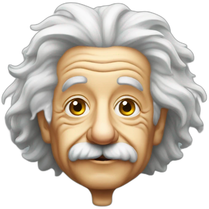 Albert Einstein emoji