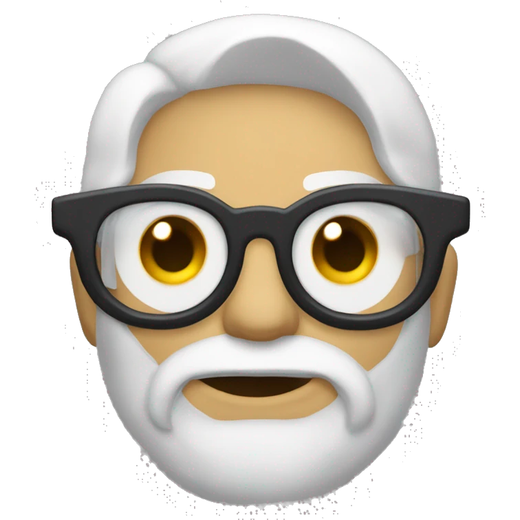 Demonio con lentes  emoji