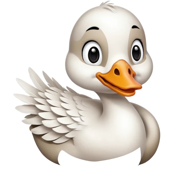 Silly goose emoji