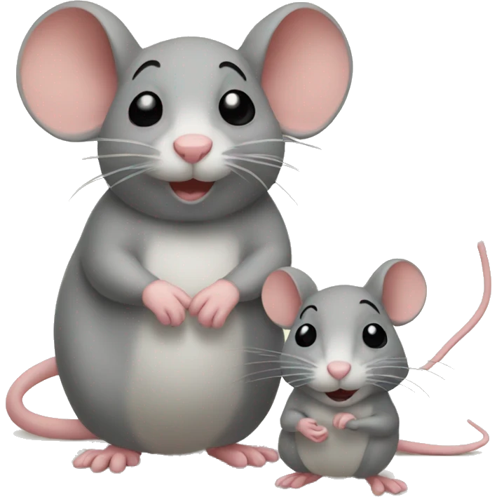 Two Mouse  emoji