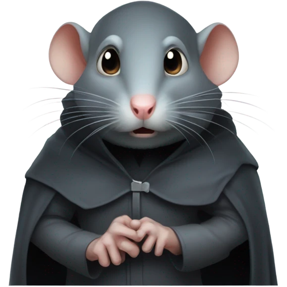 The insidious supervillain rat is cunningly plotting emoji