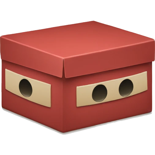 Red box with F emoji