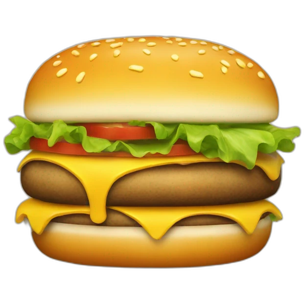 Cheeseburger emoji emoji