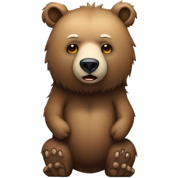 Bear emoji