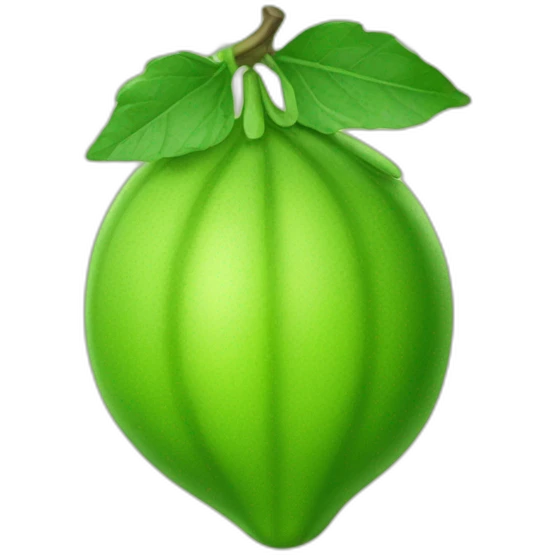 chartreuse verte emoji