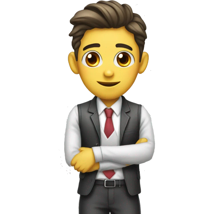Termo con sticker corazon emoji