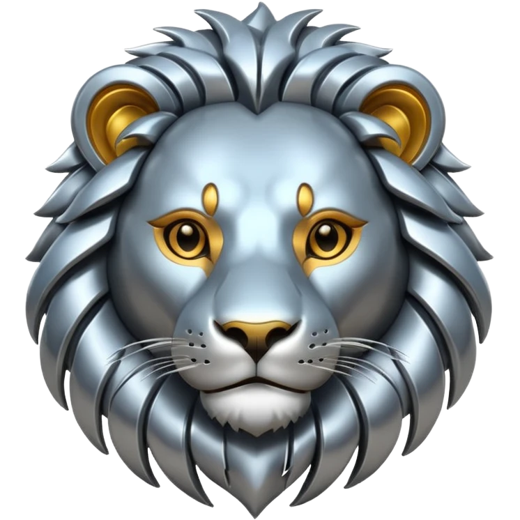 futuristic lion emoji
