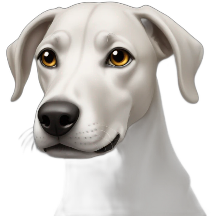 Black Son of greyhound and retriever emoji