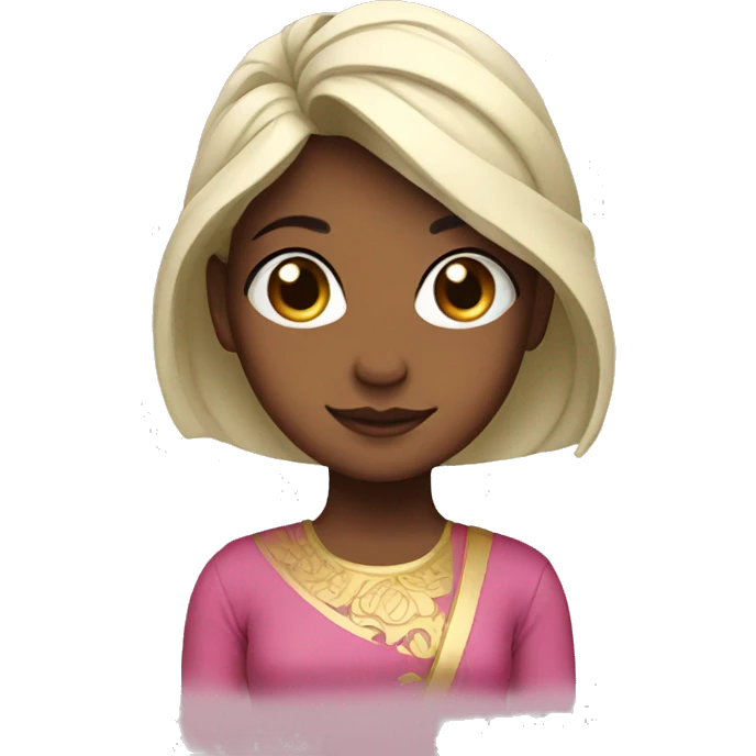 lotus girl emoji