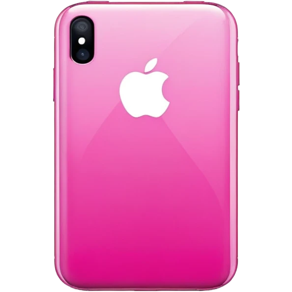 Pink iPhone  emoji