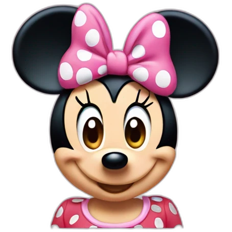Minnie mouse emoji