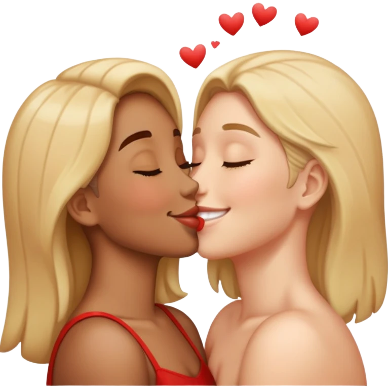 Mezcla entre 😘☺️ emoji