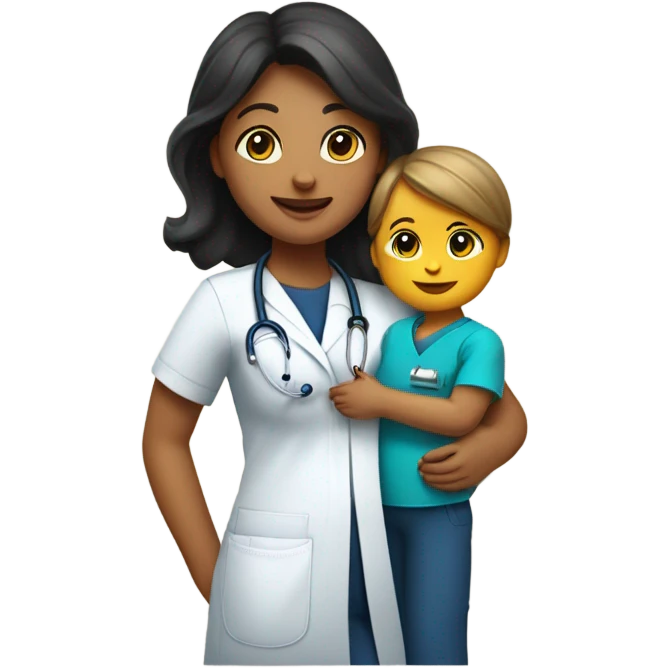 Nurse mom emoji