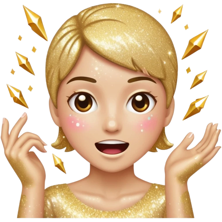glitter killer attack emoji