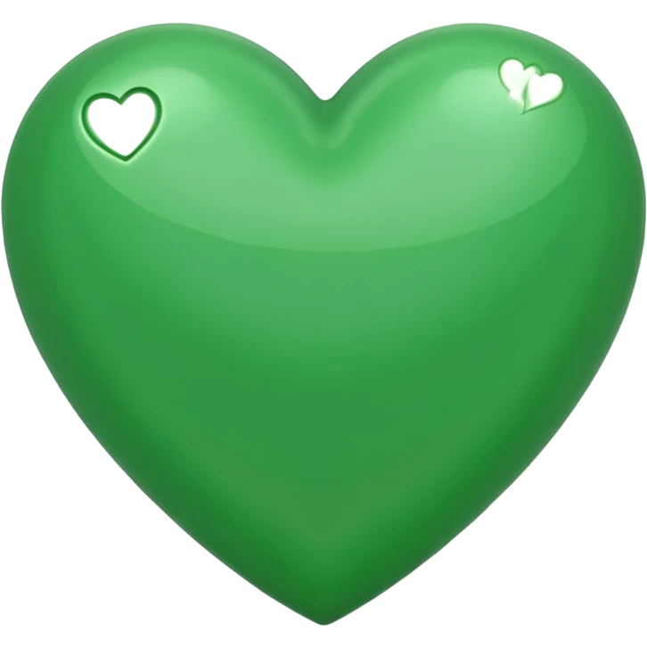 green heart, simple, iconic emoji