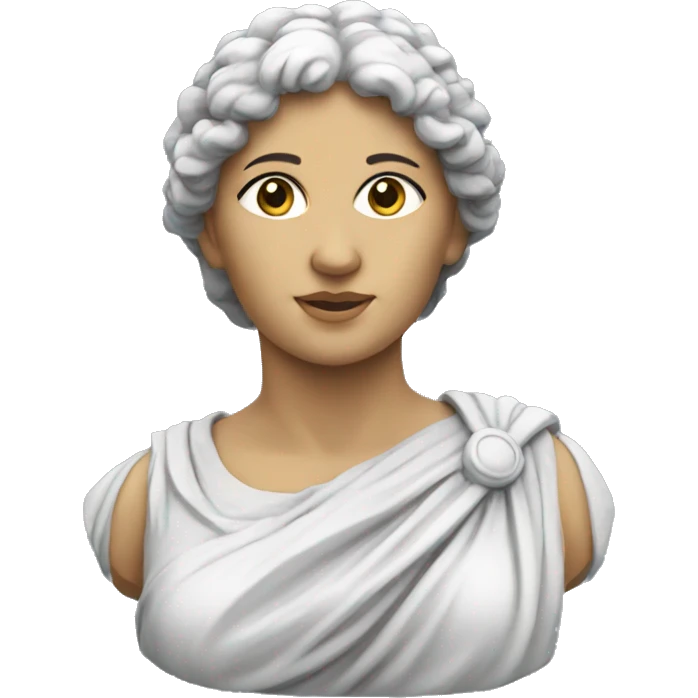 Roman statue of woman emoji