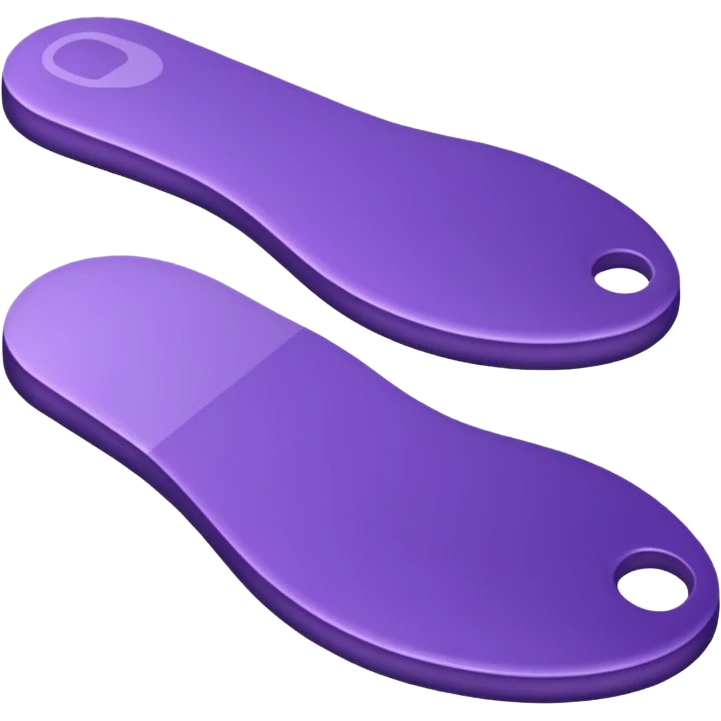 "Forty-two purple footsteps moving across a map inside an open house." emoji