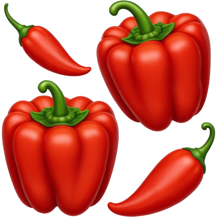 red capsicum  emoji