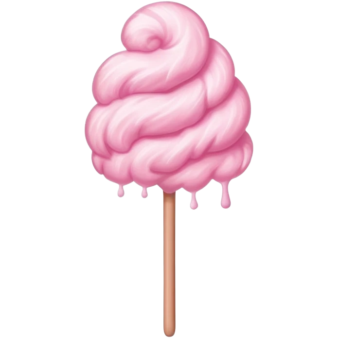 cotton candy on a stick emoji