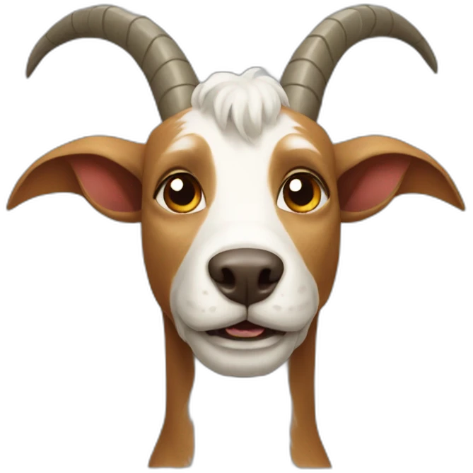 Dog-goat-dragon emoji