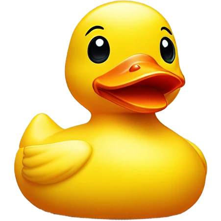 Rubber duck emoji