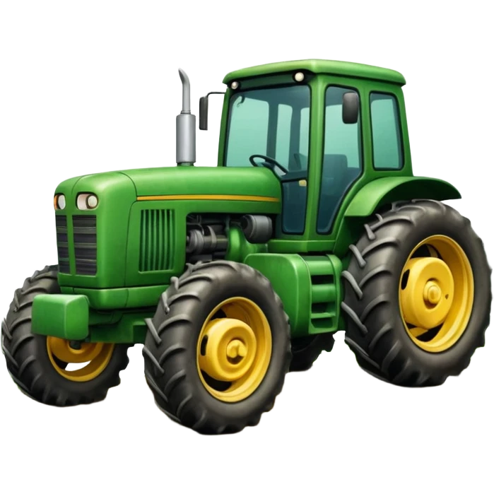forest tractor emoji