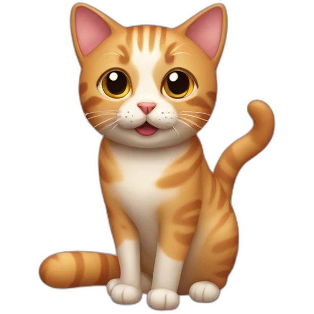 cat saussage emoji