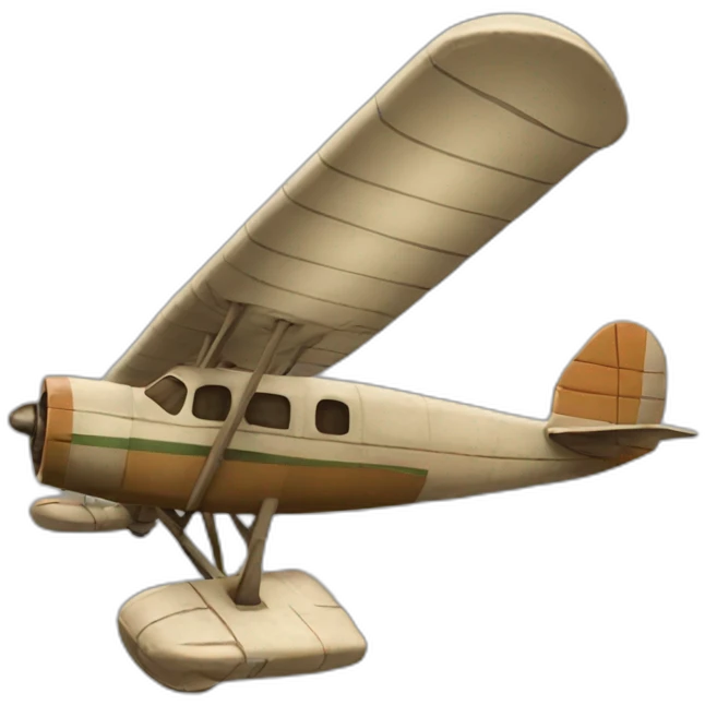 Aeroplano antiguo emoji