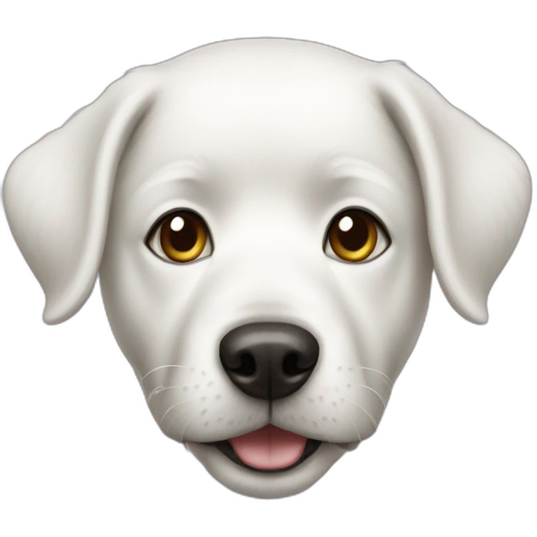 White dog emoji