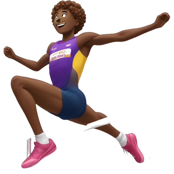 high jump flosberry emoji