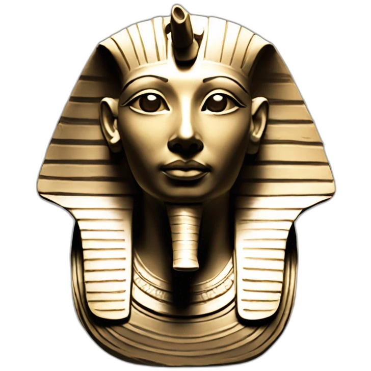 Buste du sphinx égyptien emoji