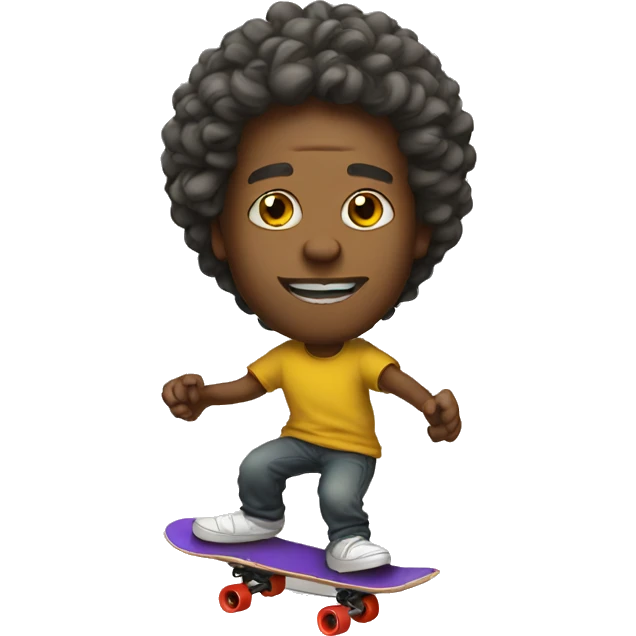 Skateboard god emoji