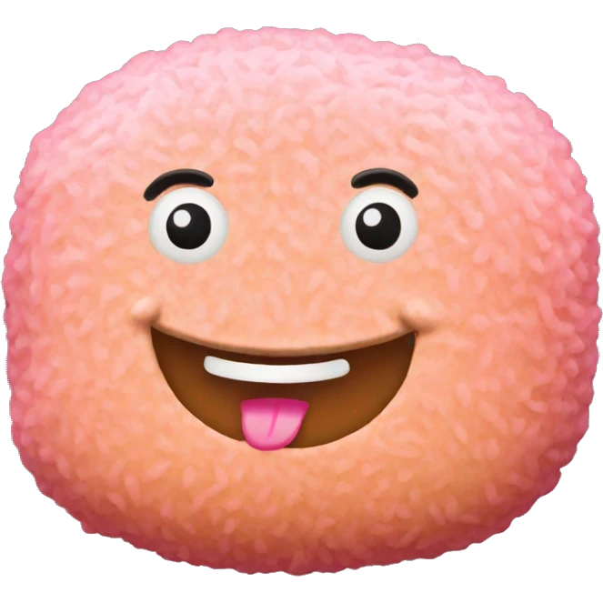 Pink croquette emoji