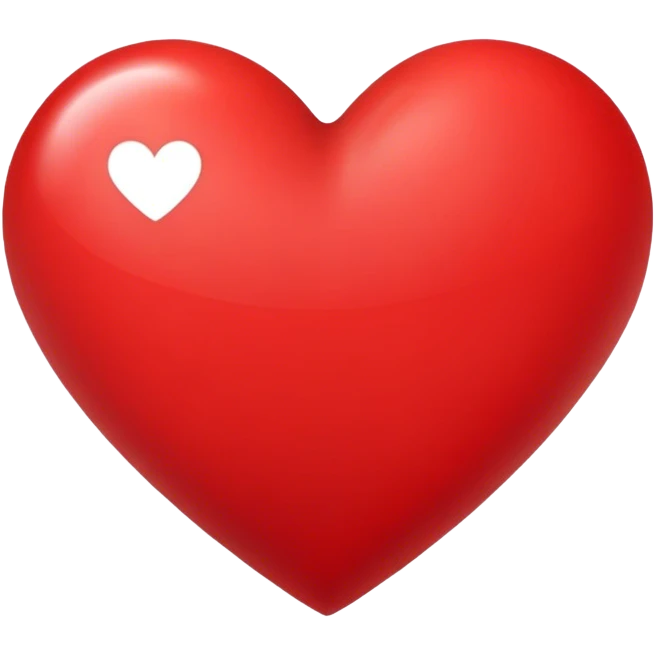 Simli kalp emoji