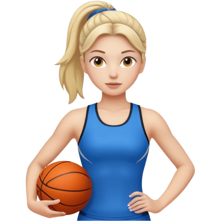 sporty girl emoji