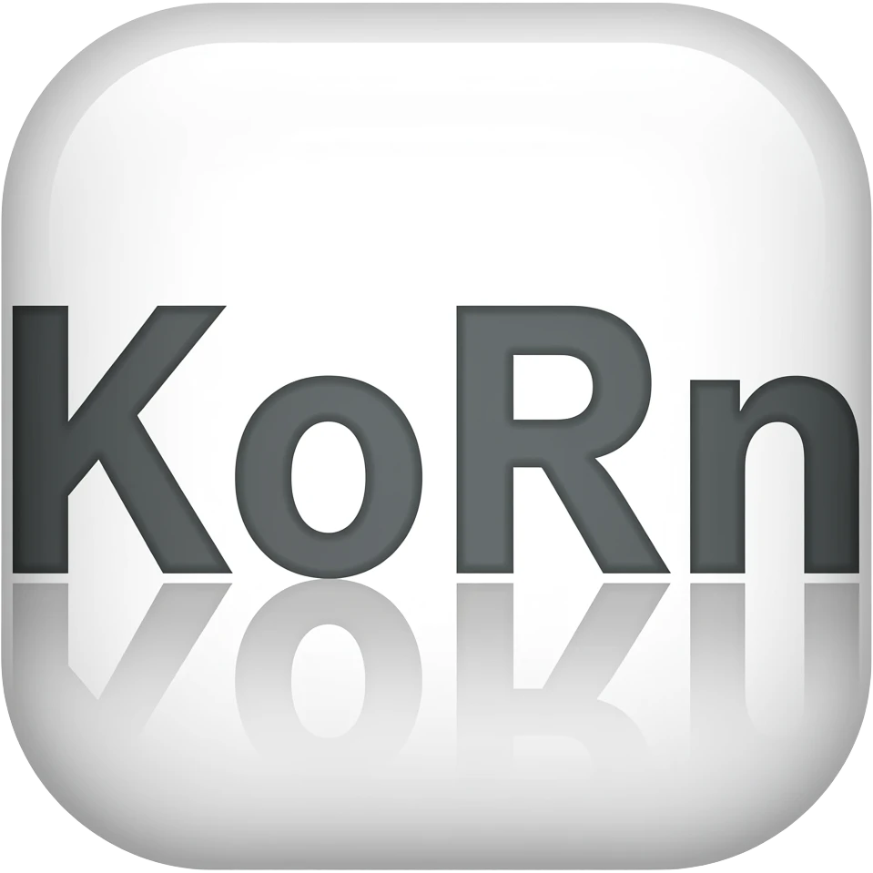 KoRn but the R backwards emoji