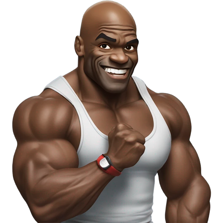 Ronnie Coleman saying yeah buddy emoji