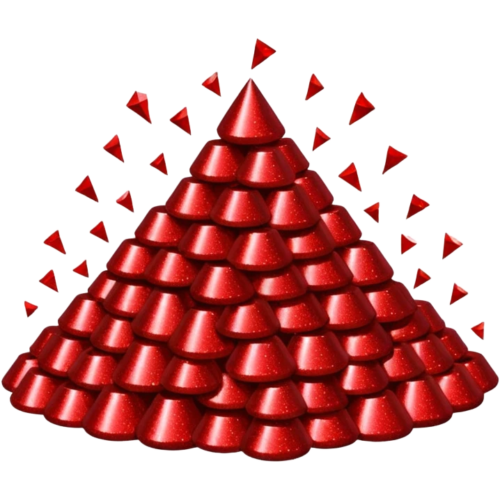 red glitter sleep Zzz emoji
