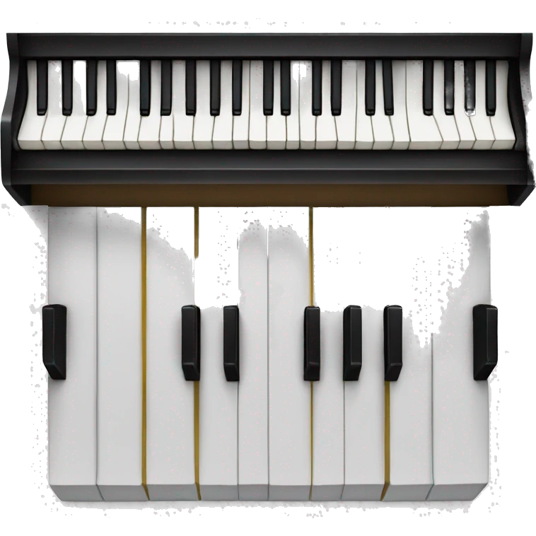 Piano keys emoji