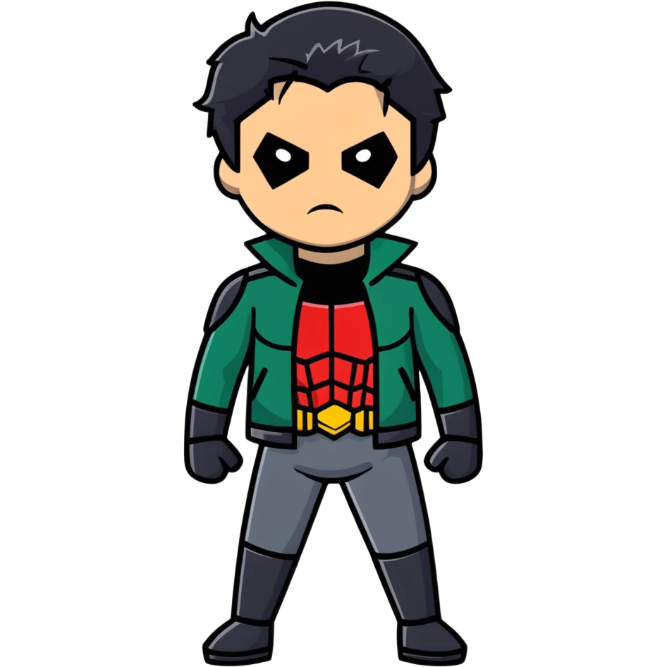 Jason Todd from DC Batman emoji