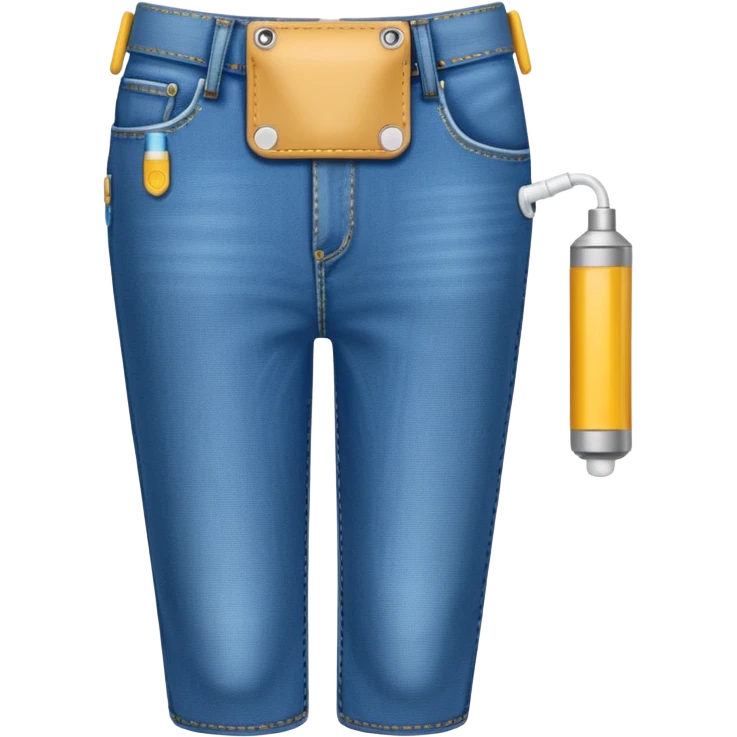 EpiPen in back jeans pocket emoji